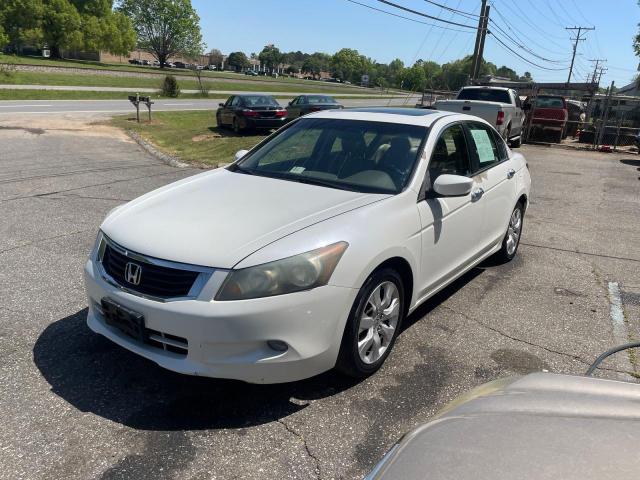 5KBCP3F87AB005983 - 2010 HONDA ACCORD EXL WHITE photo 2