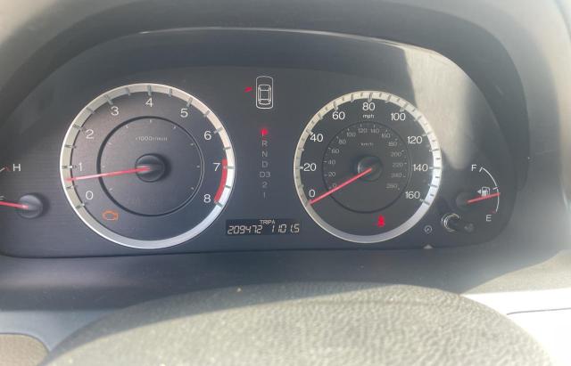 5KBCP3F87AB005983 - 2010 HONDA ACCORD EXL WHITE photo 8