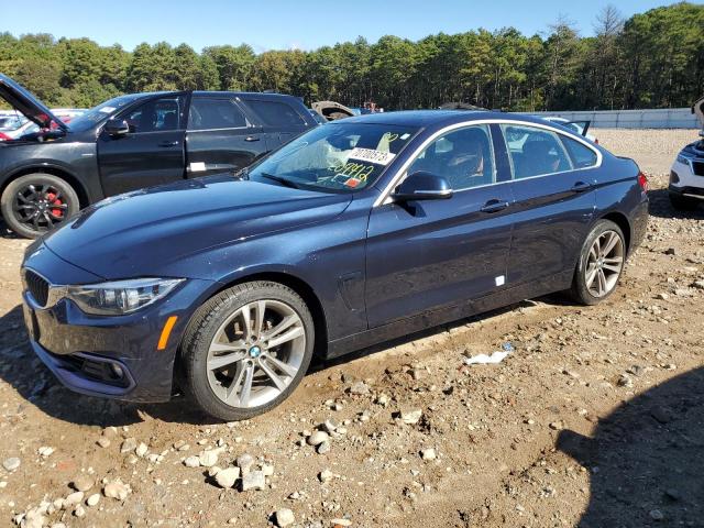 WBA4J3C56KBL09712 - 2019 BMW 430XI GRAN COUPE BLACK photo 1