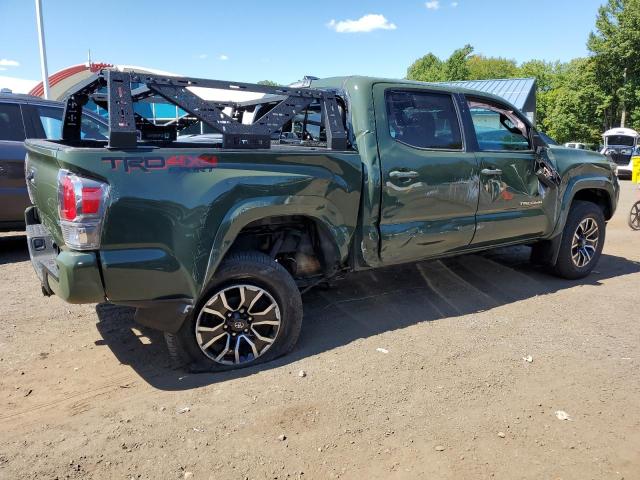 3TMCZ5AN8NM488001 - 2022 TOYOTA TACOMA DOUBLE CAB GREEN photo 3