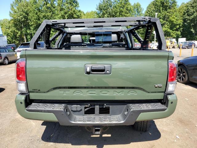 3TMCZ5AN8NM488001 - 2022 TOYOTA TACOMA DOUBLE CAB GREEN photo 6
