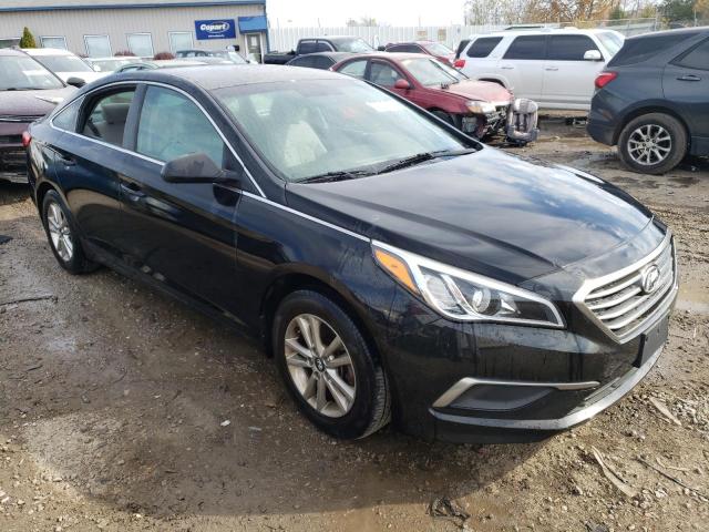 5NPE24AF3HH472086 - 2017 HYUNDAI SONATA SE BLACK photo 4