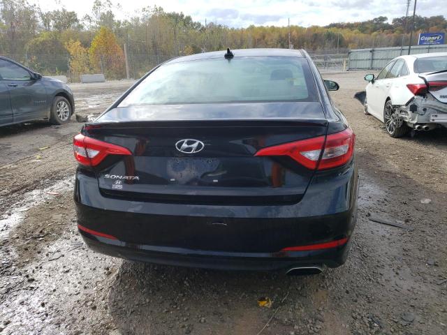 5NPE24AF3HH472086 - 2017 HYUNDAI SONATA SE BLACK photo 6