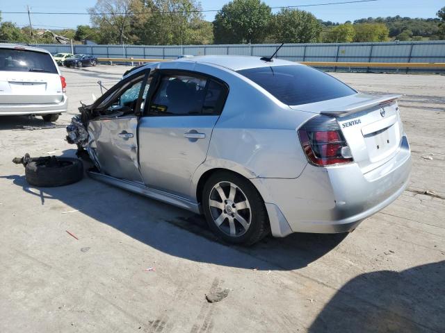 3N1AB6AP2CL622137 - 2012 NISSAN SENTRA 2.0 SILVER photo 2