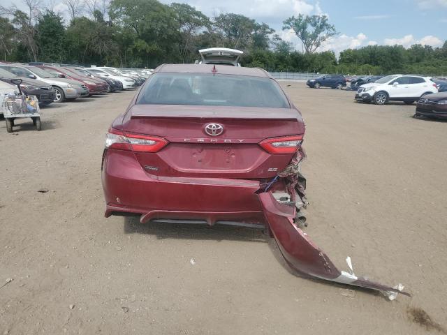 4T1B11HK6JU598294 - 2018 TOYOTA CAMRY L BURGUNDY photo 6