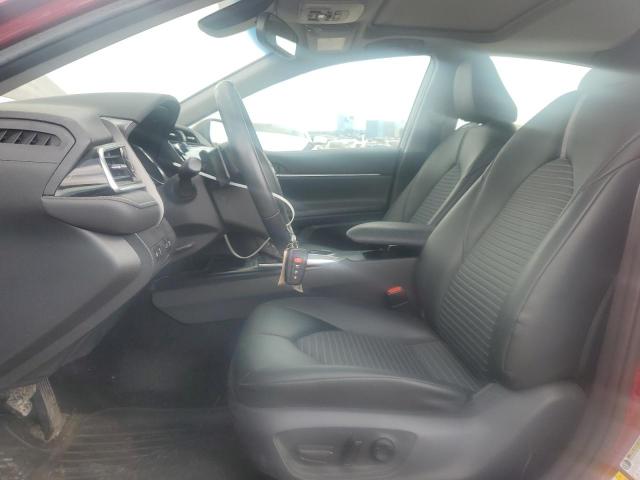 4T1B11HK6JU598294 - 2018 TOYOTA CAMRY L BURGUNDY photo 7