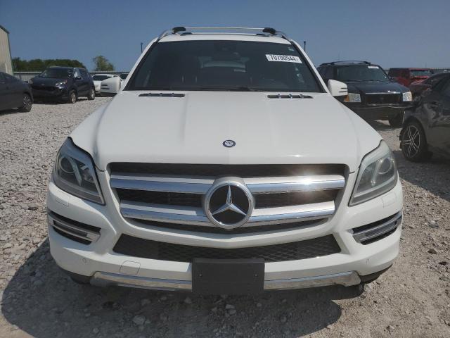 4JGDF2EE2EA342370 - 2014 MERCEDES-BENZ GL 350 BLUETEC WHITE photo 5