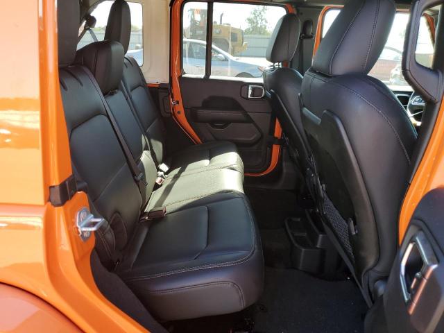 1C4PJXEG7SW593558 - 2025 JEEP WRANGLER SAHARA ნარინჯისფერი ფოტო 10