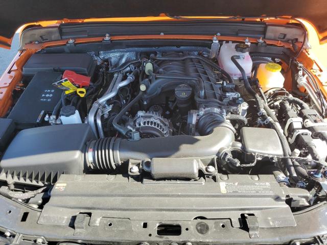 1C4PJXEG7SW593558 - 2025 JEEP WRANGLER SAHARA ნარინჯისფერი ფოტო 11