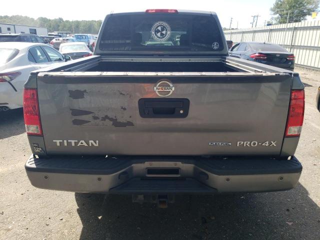 1N6BA0EC8EN509995 - 2014 NISSAN TITAN S GRAY photo 6