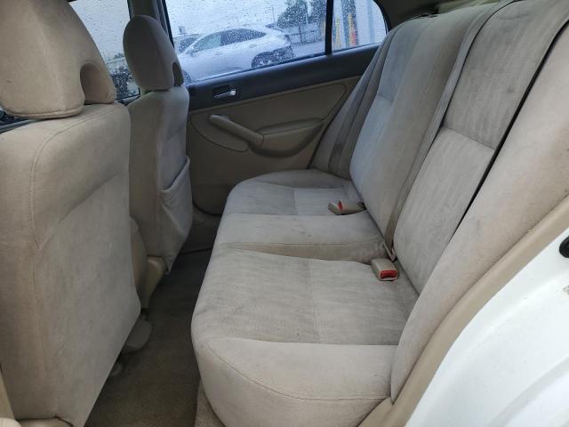 JHMES16575S002668 - 2005 HONDA CIVIC LX WHITE photo 10