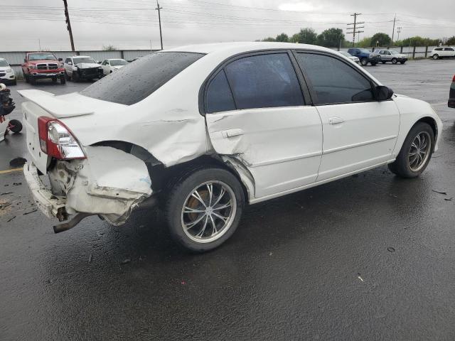 JHMES16575S002668 - 2005 HONDA CIVIC LX WHITE photo 3