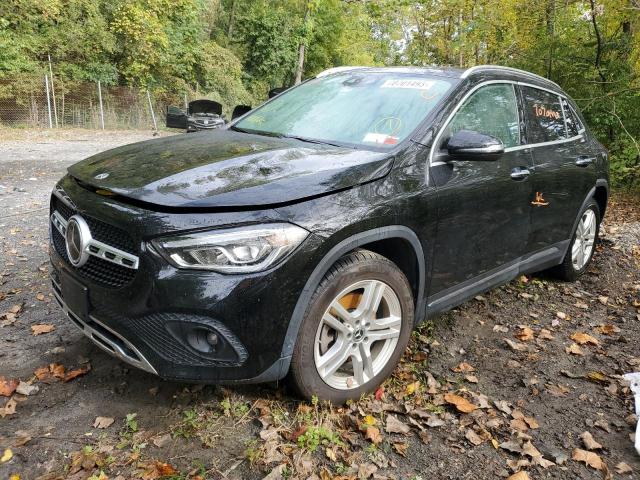 W1N4N4HB3MJ205210 - 2021 MERCEDES-BENZ GLA 250 4MATIC BLACK photo 1