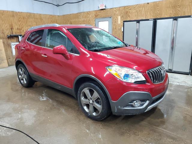KL4CJFSB8DB135615 - 2013 BUICK ENCORE CONVENIENCE 勃艮第红 照片 4