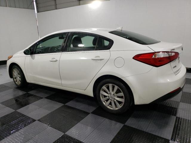 KNAFX4A67E5155801 - 2014 KIA FORTE LX WHITE photo 2