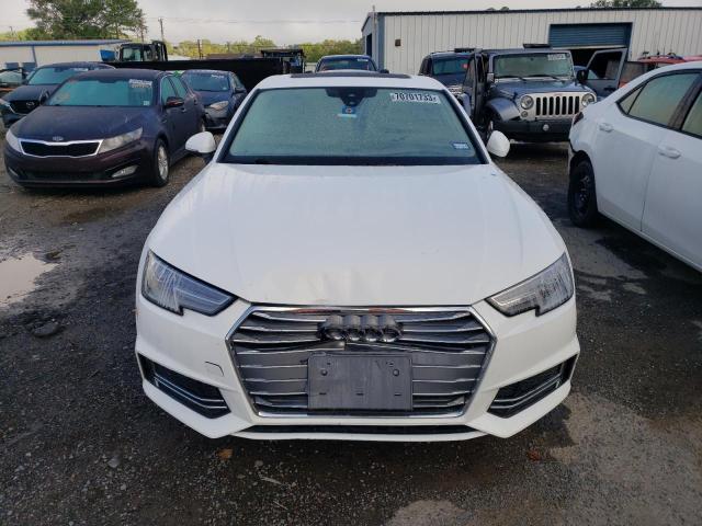 WAUKMAF45JN011011 - 2018 AUDI A4 PREMIUM WHITE photo 5