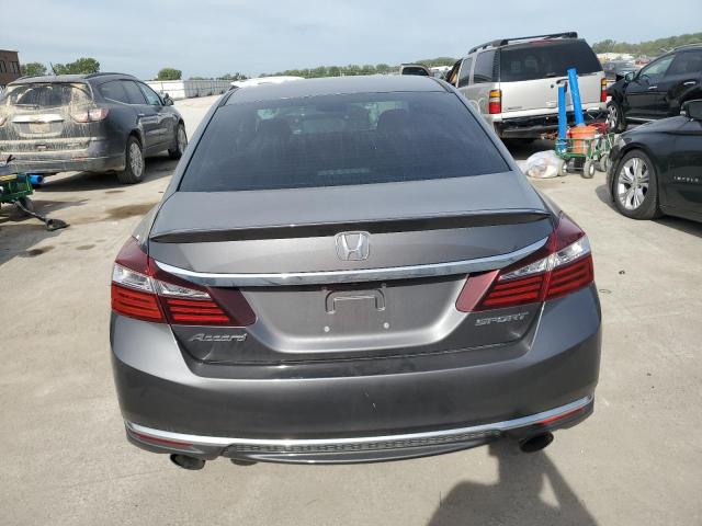 1HGCR2F58GA076749 - 2016 HONDA ACCORD SPORT 灰色 照片 6