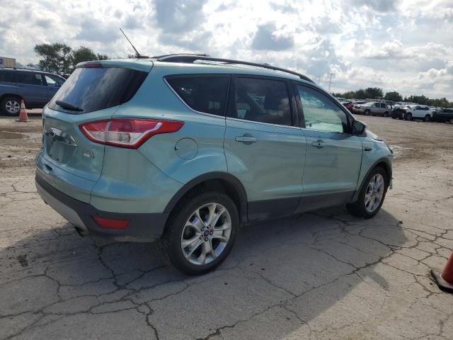 1FMCU9H91DUD68982 - 2013 FORD ESCAPE SEL BLUE photo 3