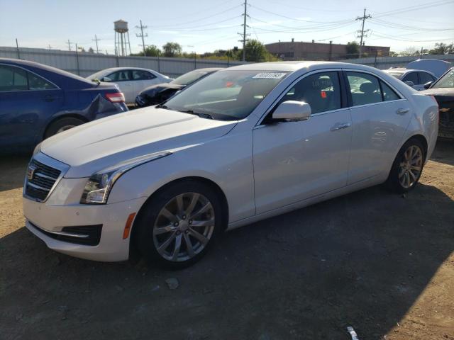 1G6AB5SX7J0139696 - 2018 CADILLAC ATS LUXURY WHITE photo 1