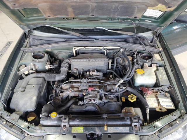 JF1SG63603H766782 - 2003 SUBARU FORESTER 2.5X GREEN photo 11