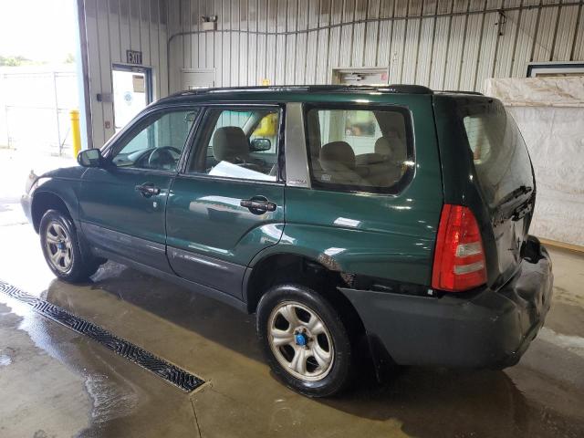 JF1SG63603H766782 - 2003 SUBARU FORESTER 2.5X GREEN photo 2