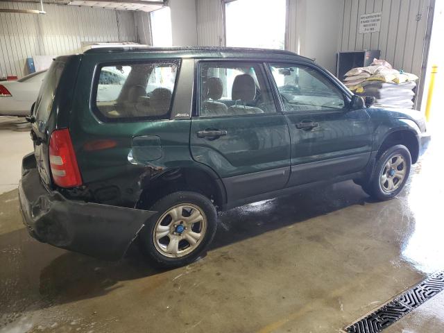 JF1SG63603H766782 - 2003 SUBARU FORESTER 2.5X GREEN photo 3