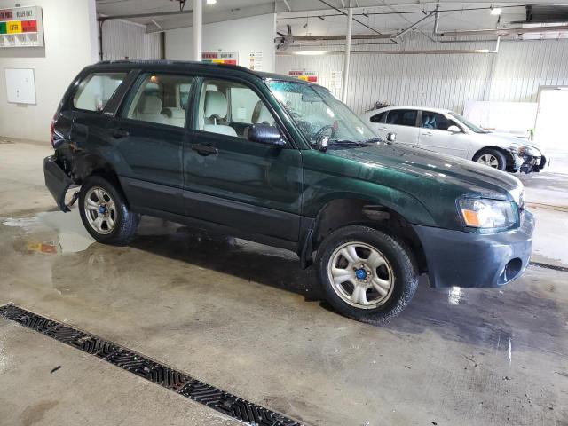 JF1SG63603H766782 - 2003 SUBARU FORESTER 2.5X GREEN photo 4