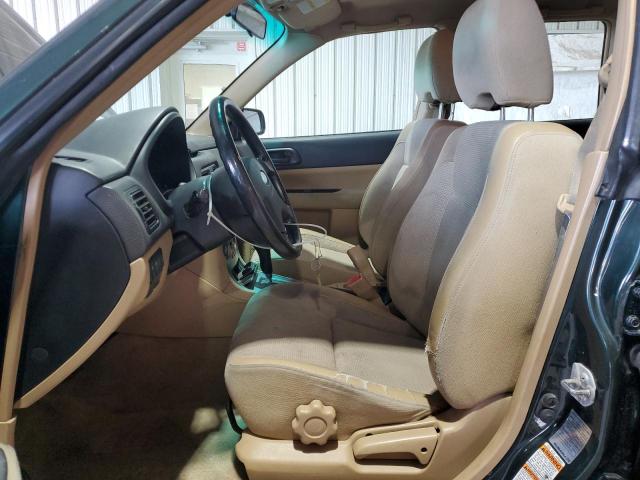 JF1SG63603H766782 - 2003 SUBARU FORESTER 2.5X GREEN photo 7