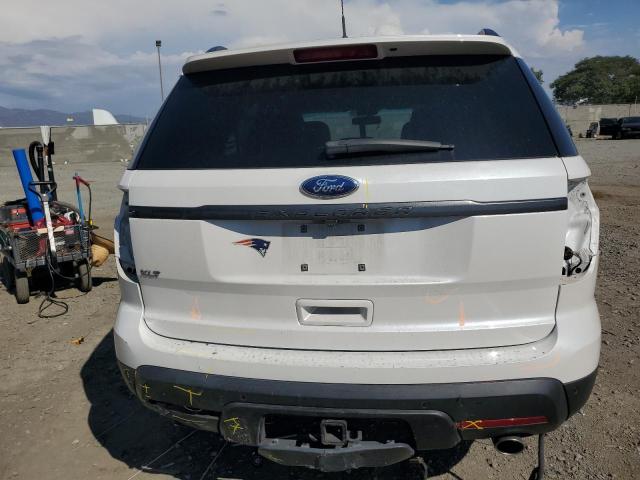 1FM5K7D85FGA34438 - 2015 FORD EXPLORER XLT თეთრი ფოტო 6
