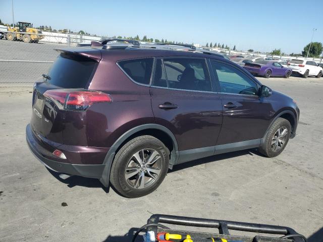 2T3WFREV3HW347024 - 2017 TOYOTA RAV4 XLE MAROON photo 3