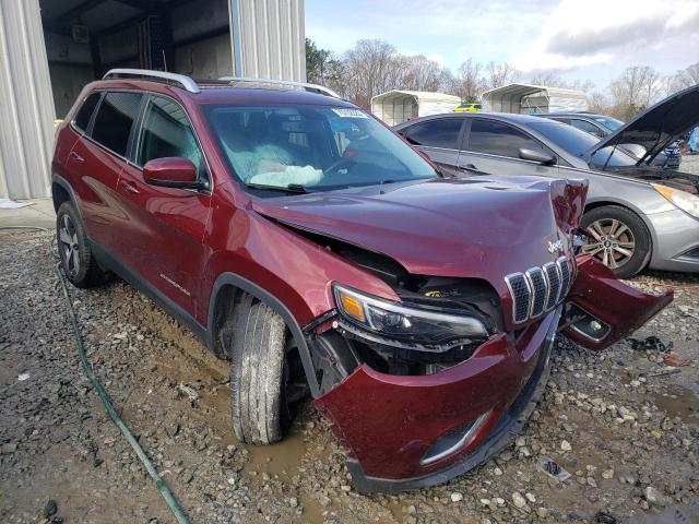 1C4PJLDB3KD376390 - 2019 JEEP CHEROKEE LIMITED BURGUNDY photo 4