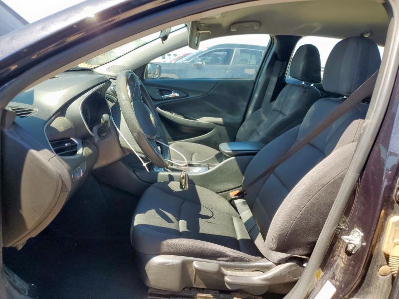 1G1ZB5ST9NF189010 - 2022 CHEVROLET MALIBU LS Noir photo 7