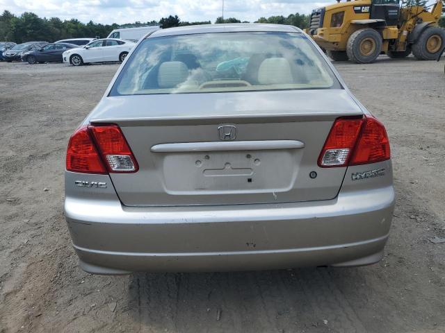 JHMES96625S022222 - 2005 HONDA CIVIC HYBRID Bej foto 6