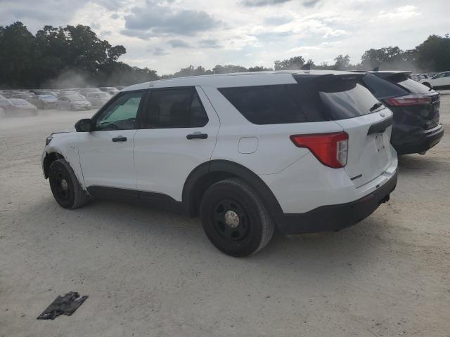 1FM5K8AB4LGD18807 - 2020 FORD EXPLORER POLICE INTERCEPTOR Սպիտակ լուսանկար 2