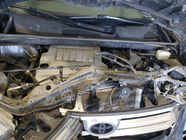 5TDBK3EH2CS147246 - 2012 TOYOTA HIGHLANDER BASE Niebieski zdjęcie 12