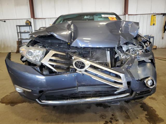 5TDBK3EH2CS147246 - 2012 TOYOTA HIGHLANDER BASE Niebieski zdjęcie 5