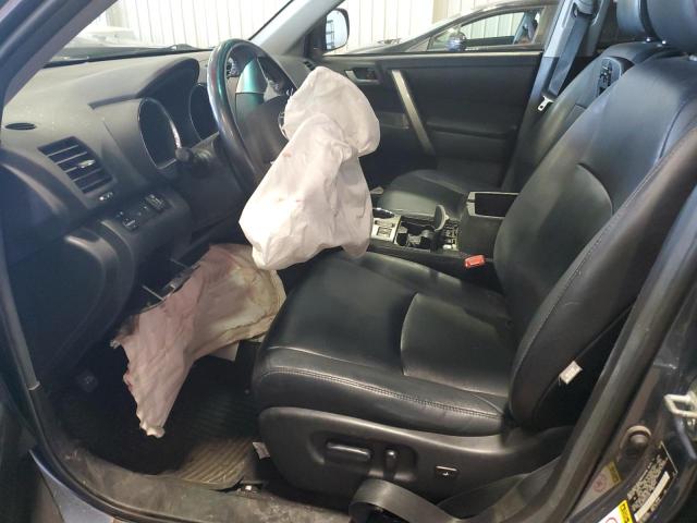 5TDBK3EH2CS147246 - 2012 TOYOTA HIGHLANDER BASE Niebieski zdjęcie 7