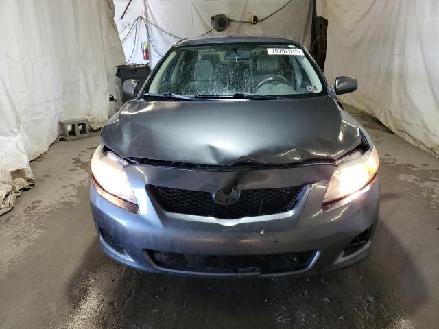 1NXBU4EE3AZ273514 - 2010 TOYOTA COROLLA BASE ნაცრისფერი ფოტო 5