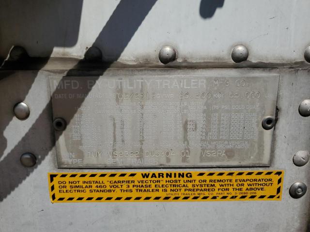 1UYVS2322DU530401 - 2013 UTILITY VS2RA Սպիտակ լուսանկար 10