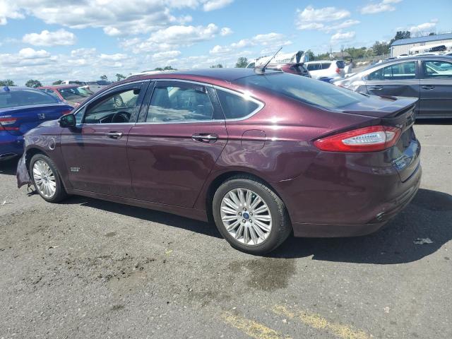 3FA6P0SU9DR365679 - 2013 FORD FUSION TITANIUM PHEV MAROON photo 2