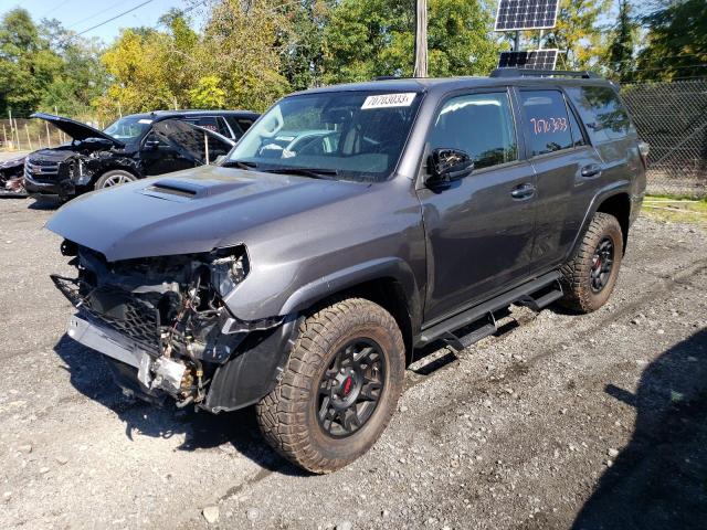 JTERU5JR4P6127200 - 2023 TOYOTA 4RUNNER SE GRAY photo 1