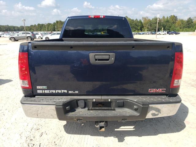 1GTR2VE33BZ274082 - 2011 GMC SIERRA K1500 SLE BLUE photo 6