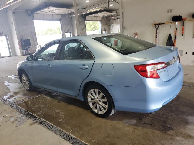 4T1BK1FK1CU511372 - 2012 TOYOTA CAMRY SE BLUE photo 2