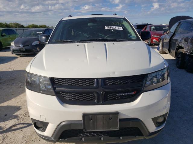 3C4PDCBG3JT257432 - 2018 DODGE JOURNEY SXT WHITE photo 5