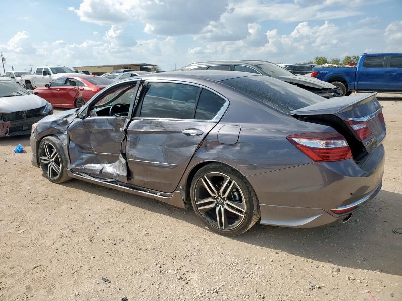 1HGCR2F5XHA239175 - 2017 HONDA ACCORD SPORT GRAY photo 2
