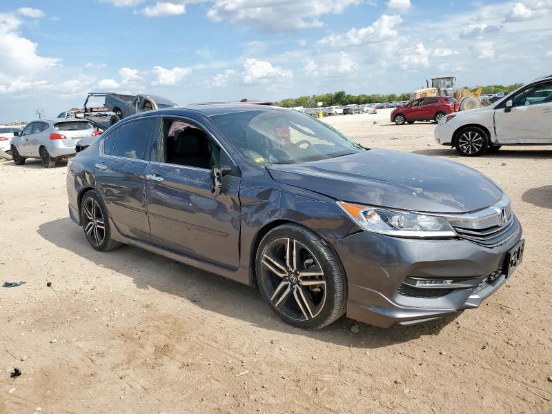 1HGCR2F5XHA239175 - 2017 HONDA ACCORD SPORT GRAY photo 4