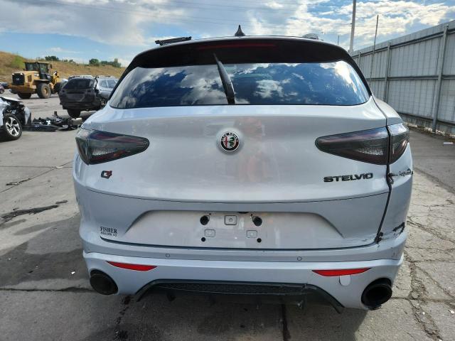 ZASPAKBN2M7D13670 - 2021 ALFA ROMEO STELVIO TI SILVER photo 6