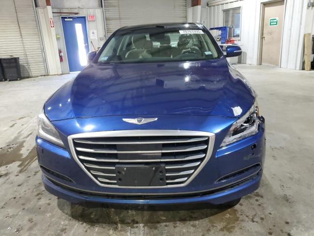 KMHGN4JEXFU042870 - 2015 HYUNDAI GENESIS 3.8L ლურჯი ფოტო 5