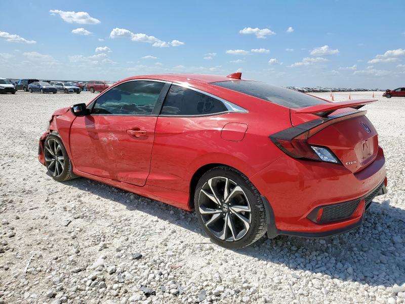2HGFC3A54JH755762 - 2018 HONDA CIVIC SI RED photo 2