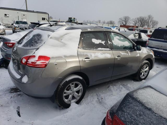 JN8AS58V98W401054 - 2008 NISSAN ROGUE S GRAY photo 3